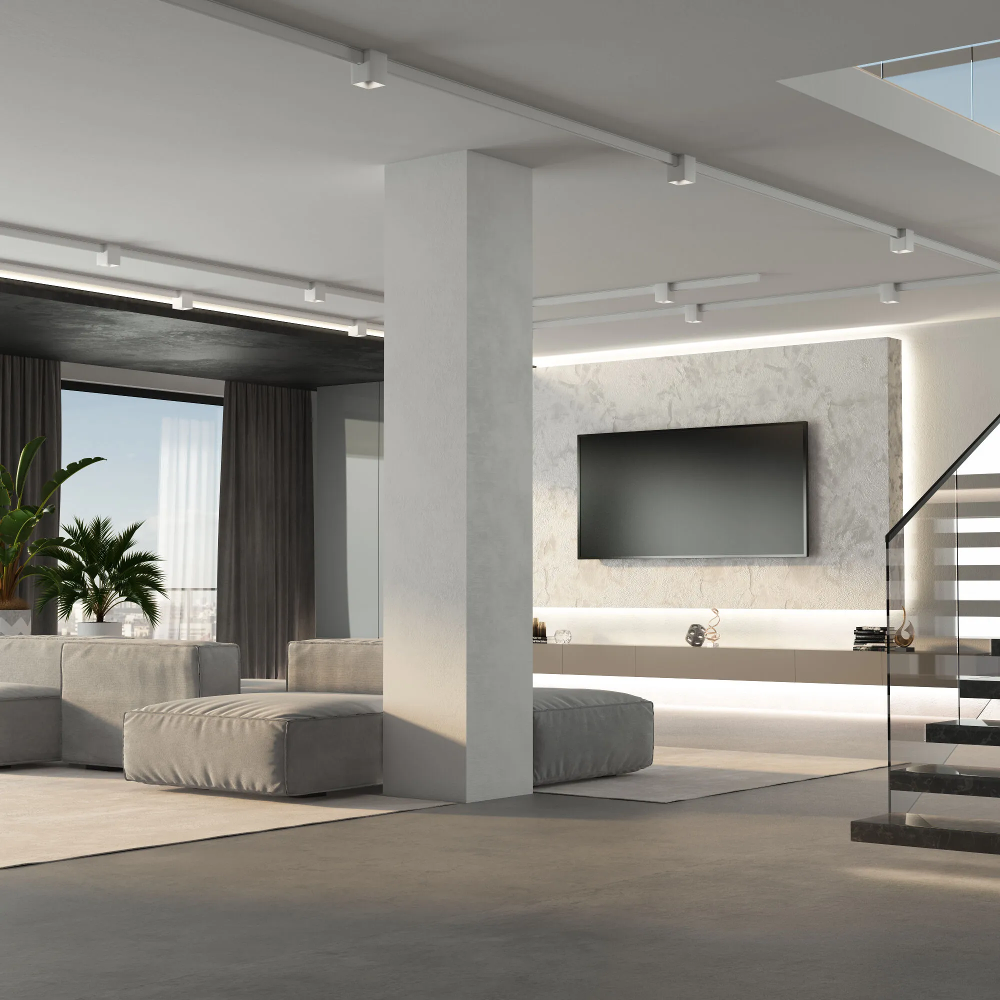 Slim Magnetic Трековый светильник 12W 4200K Solo (белый) 85055/01 Elektrostandard - Фото 4