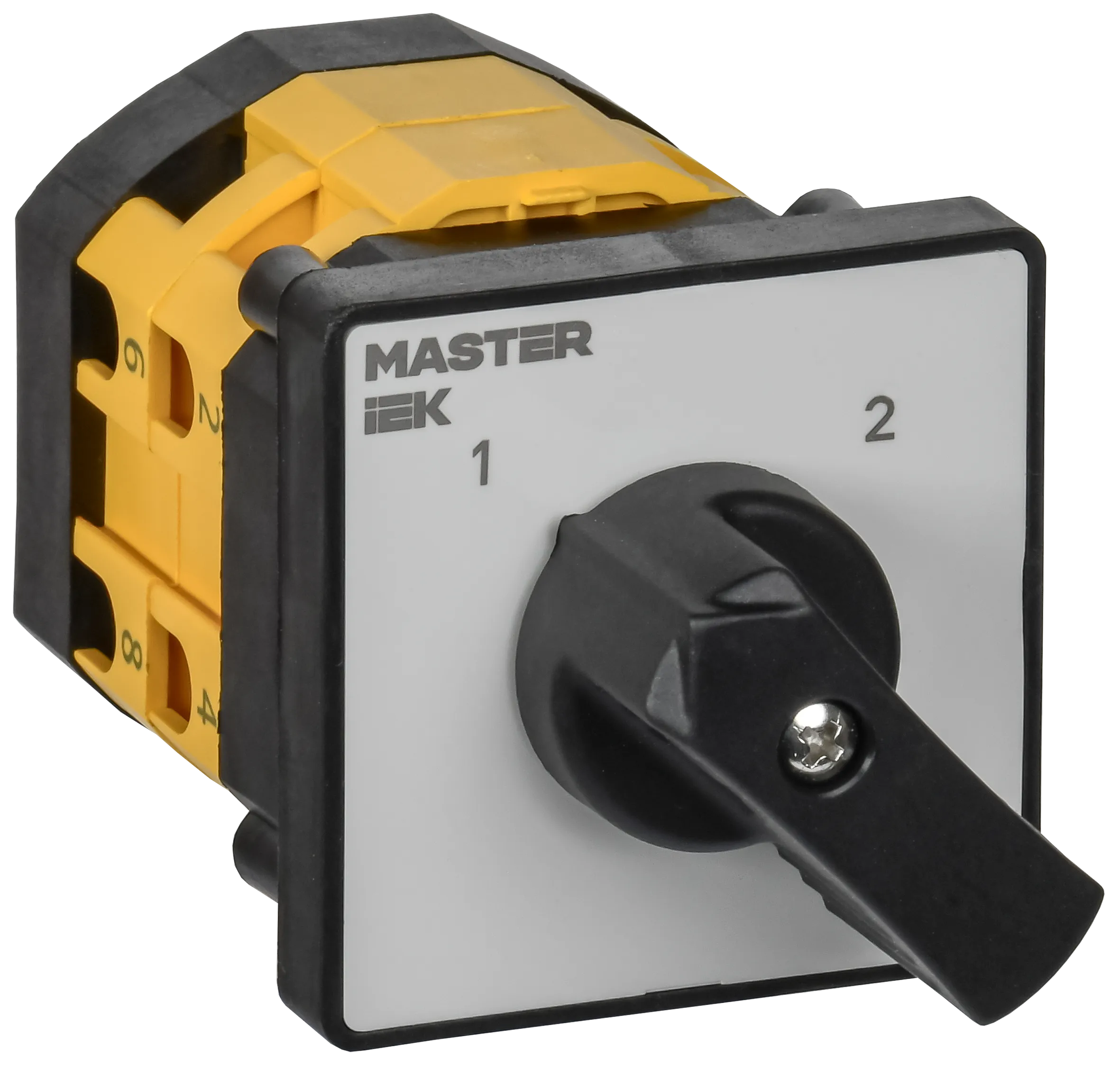 Переключатель кулачковый стандартная рукоятка 10А схема 54 IEK MI-CS10-010-054