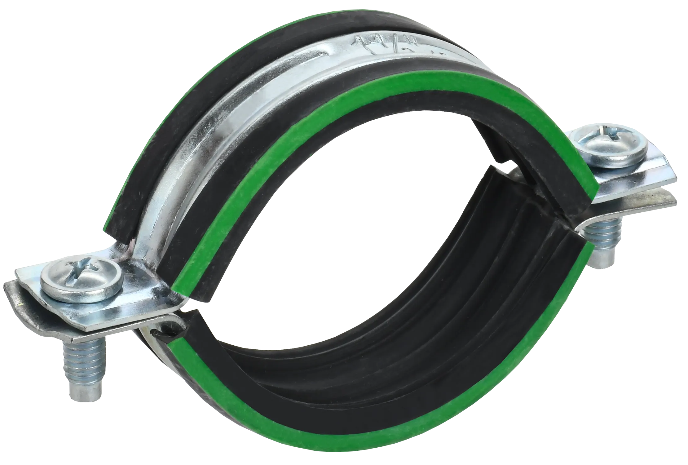 ELASTA Скоба металлическая двухкомпонентная с резиновым уплотнителем d=20-24мм IEK ET-MP40D-SK-020-02-160