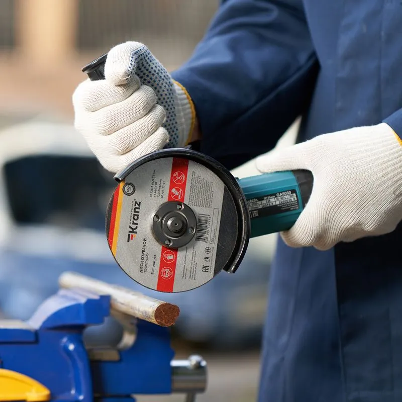 Диск отрезной по металлу 125х1,6х22,23мм KRANZ - Фото 4