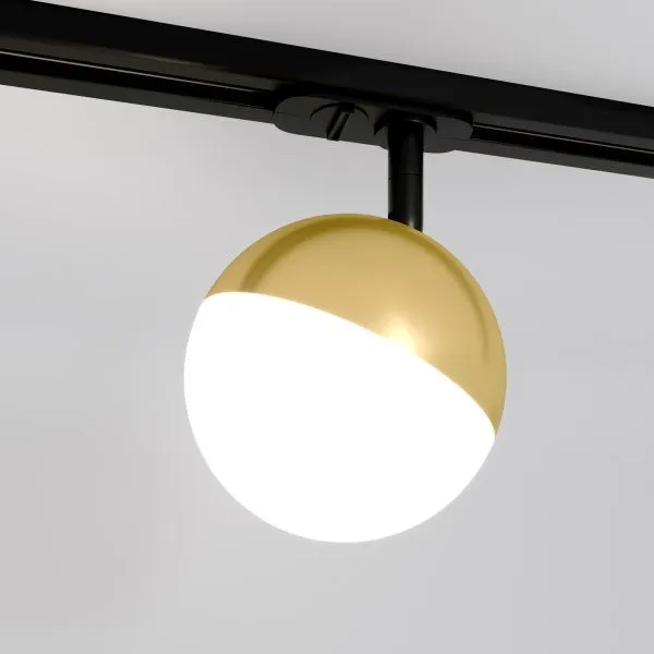 Светильник трековый для однофазного шинопровода Glob GX53 Латунь MRL 1015 Elektrostandard