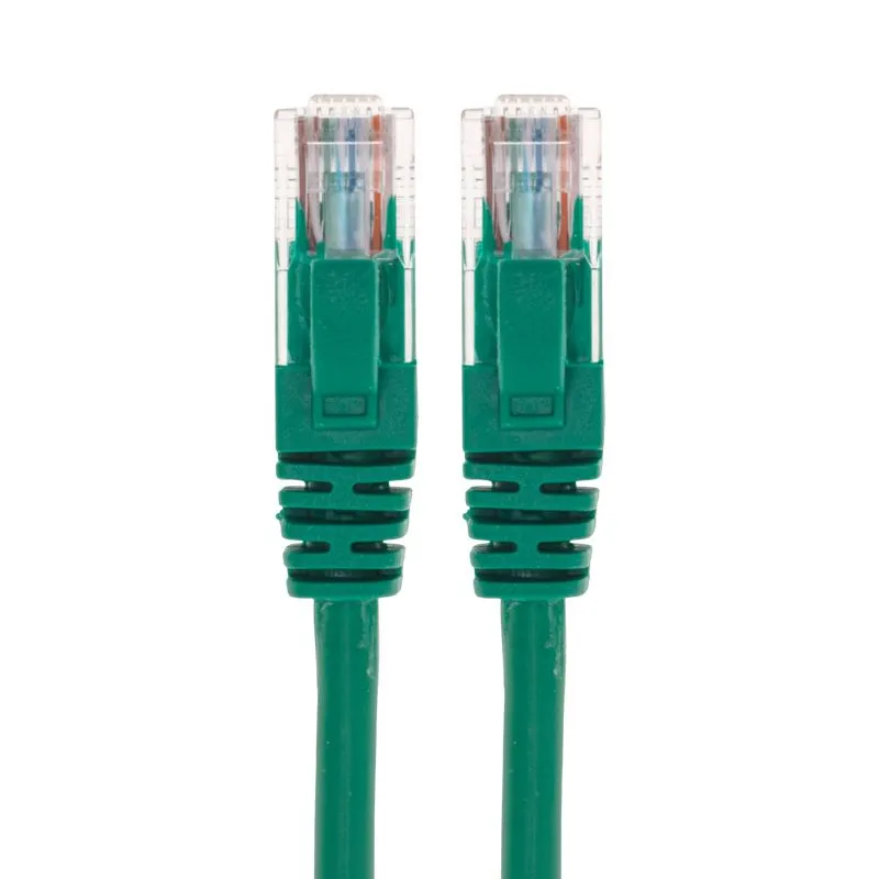 Патч-корд U/UTP, CAT 5e, RJ45-RJ45, 26AWG, LSZH, зеленый, 0,3м REXANT - Фото 2