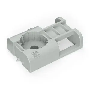 Площадка под стяжку для прямого монтажа серая (100шт/1500шт уп/кор) Промрукав PR13.0396