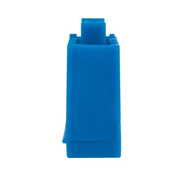 Шина "0" N (6x9мм) 8 отв. латунь синий изолир. корп. на DIN-рейку EKF - Фото 3