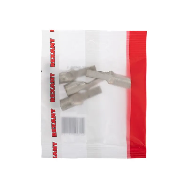 Наконечник штифтовой медный луженый НШМЛ 35-7х20 (35 мм² - Ø7мм) (в упак. 5 шт.) REXANT - Фото 3