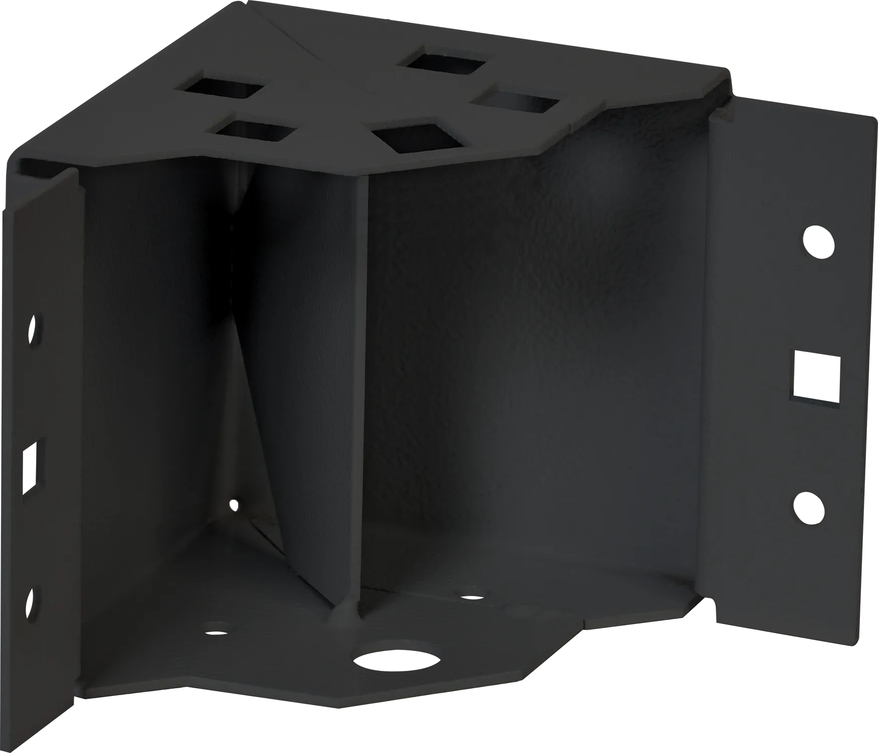 FORMAT Угол цоколя 100мм RAL7021 темно-серый IP54 (4шт/компл) IEK