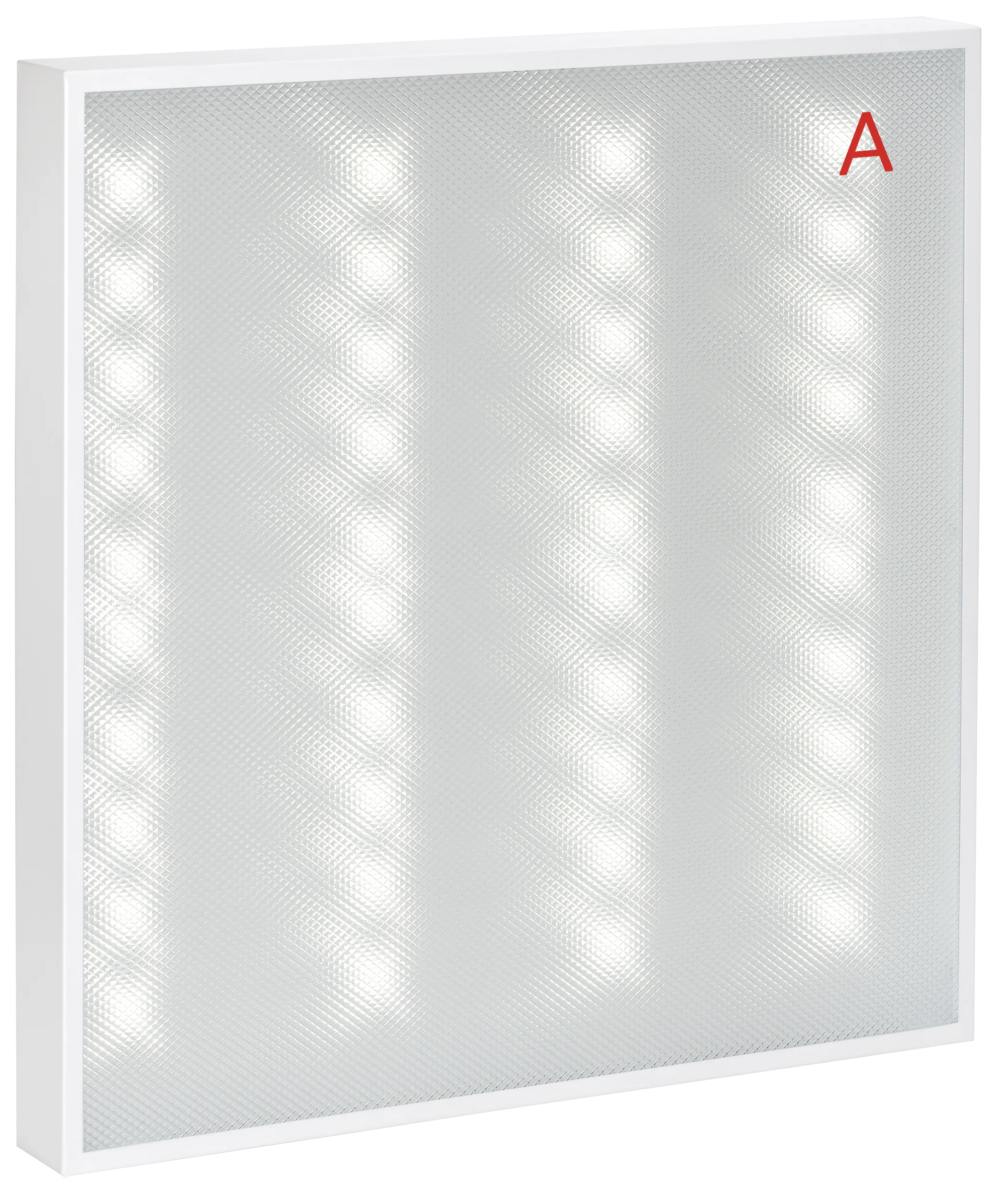 LIGHTING PRO Светильник светодиодный ДВО 1001A 40Вт 4000К IP40 595х595мм призма БАП 3ч IEK - Фото 2