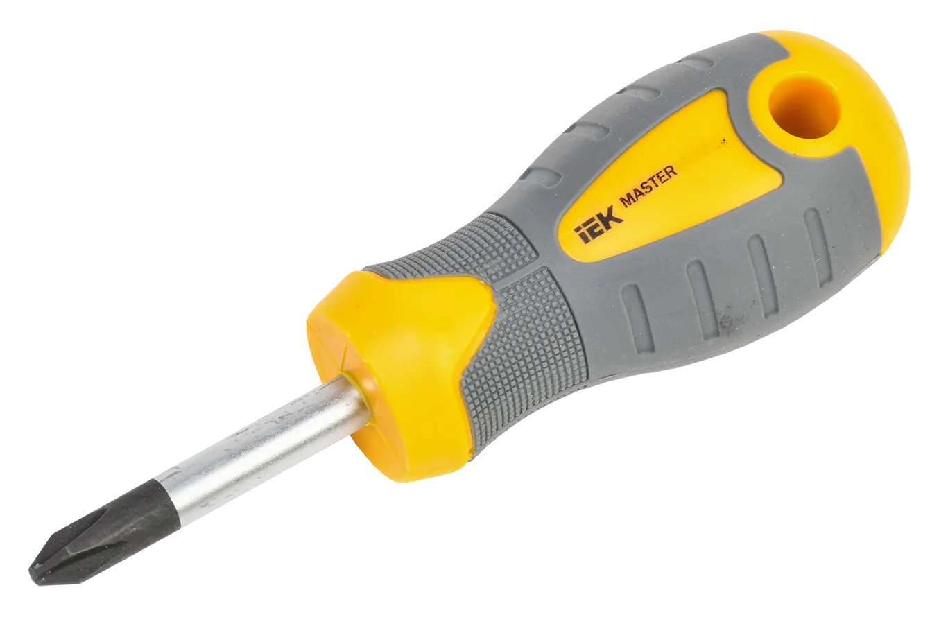 Отвертка крестовая MASTER Ph2х38мм IEK