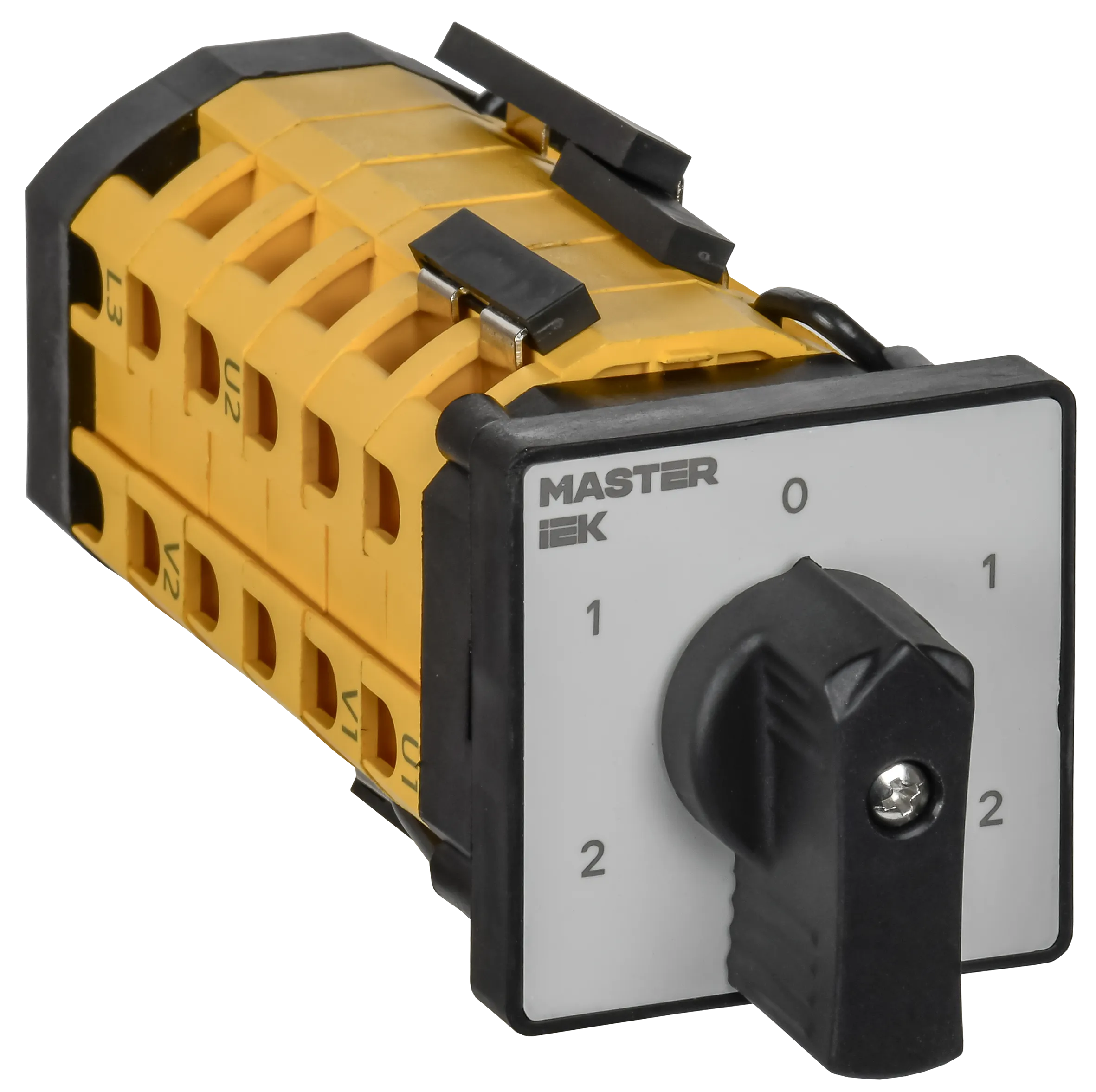 Переключатель кулачковый стандартная рукоятка 10А схема 23 IEK MI-CS10-010-023