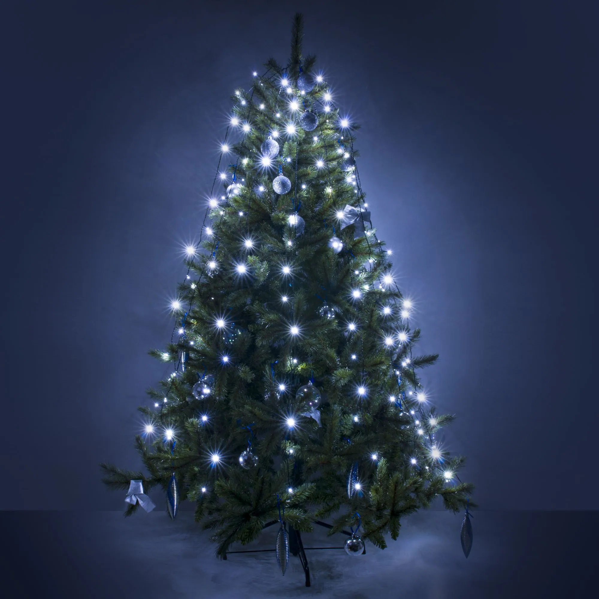 Гирлянда занавес на ель белый 0,45*1,5м IP20 200-003 Elektrostandard Eurosvet a049839