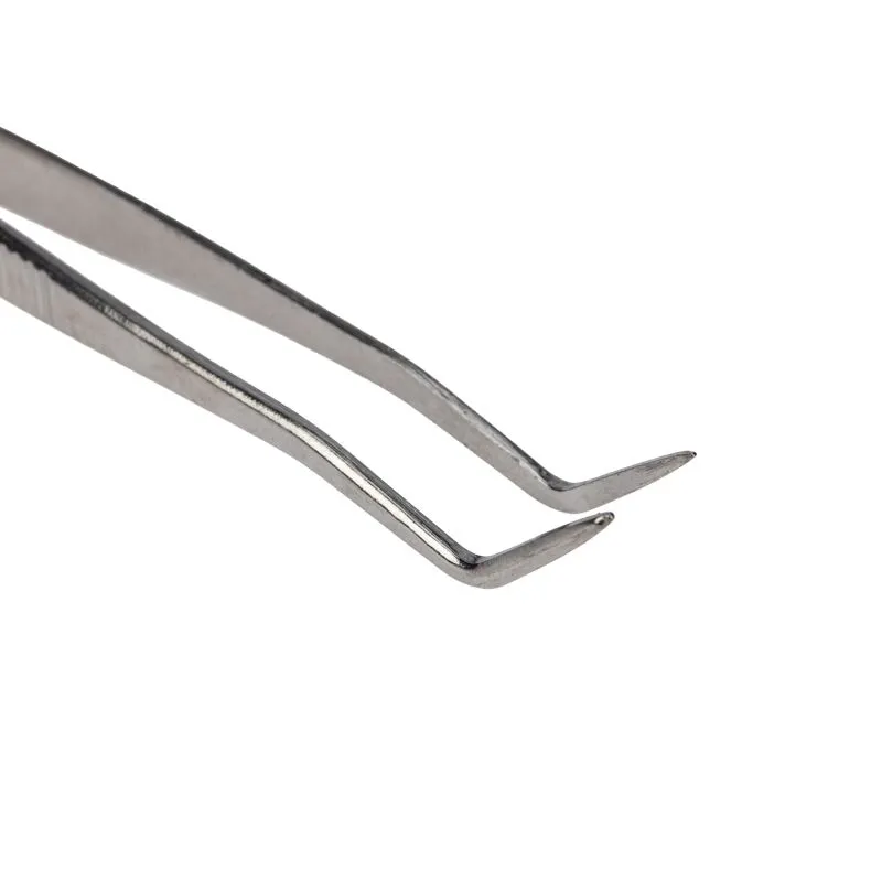 Пинцет изогнутый, узкий, рифленый 160мм REXANT - Фото 5