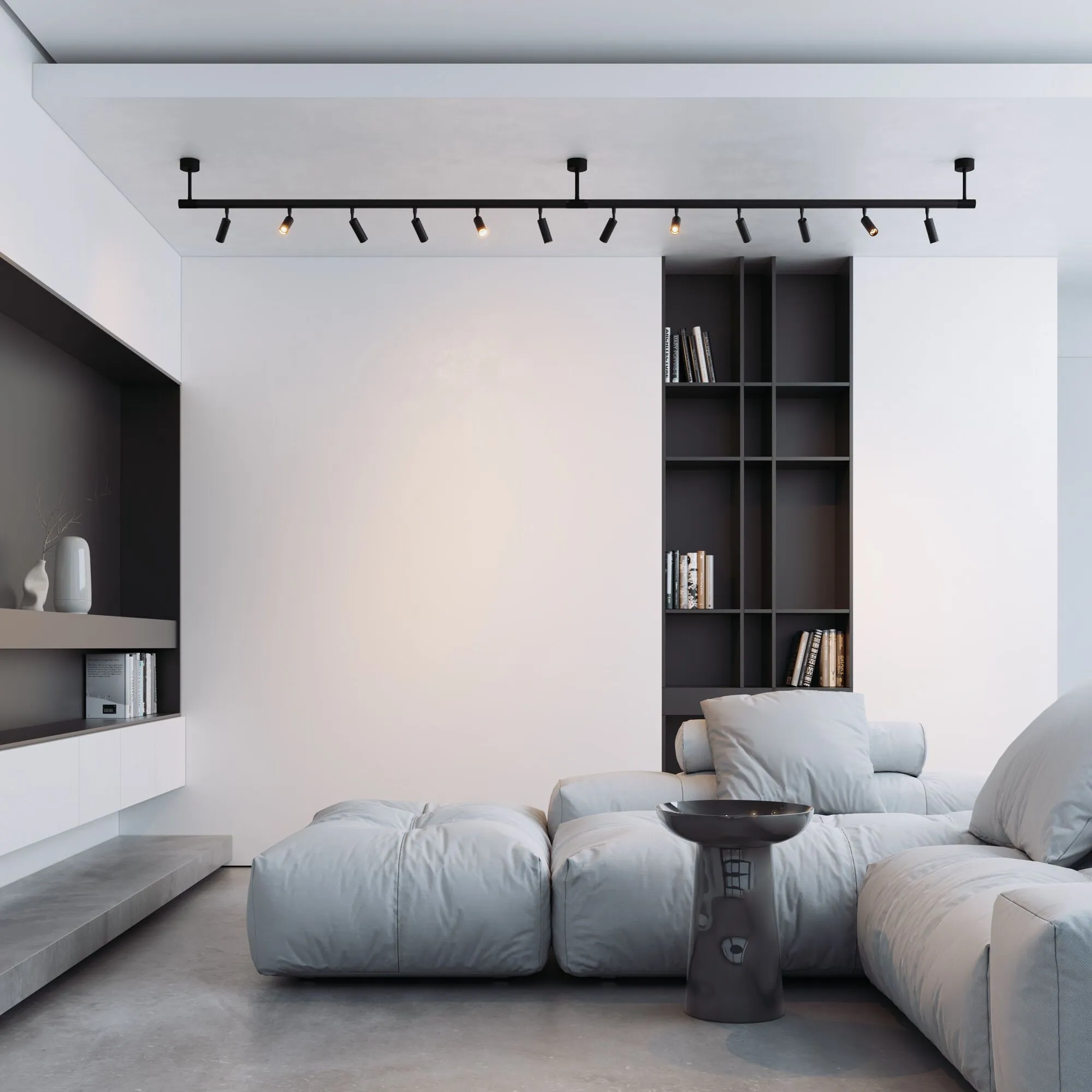 Module System Декоративная гибкая стойка без питания (черный) - Фото 4