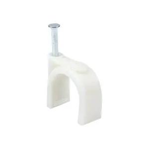 Скоба крепежная круглая (22мм.) (50шт.) EKF plcn-sr-22