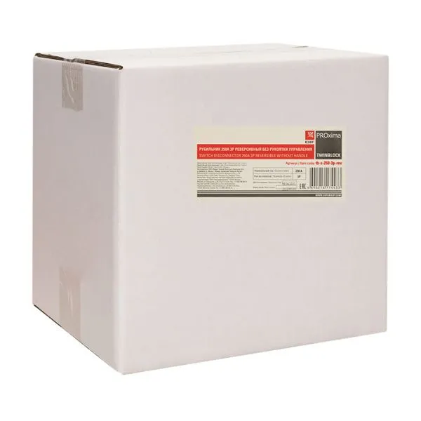 Рубильник 250A 3P реверсивный без рукоятки управления TwinBlock EKF - Фото 5