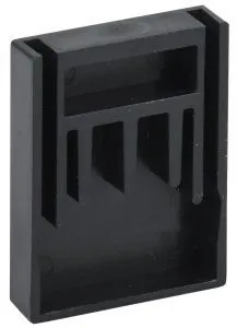 Заглушка для шины PIN 4Р 100А шаг 27мм IEK YNK51-4-100