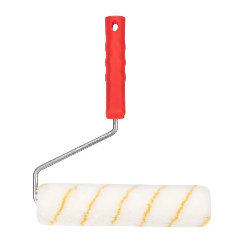 Валик полиамид белый с желтой полосой, ворс 11 мм, ширина ролика 240 мм, Ø 42 мм, бюгель 6 мм REXANT - Фото 5