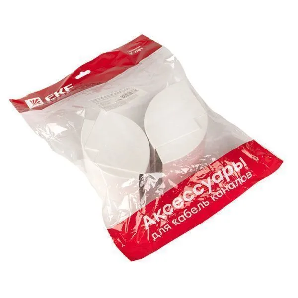 Угол внешний (60х60) (4 шт) белый EKF-Plast - Фото 2