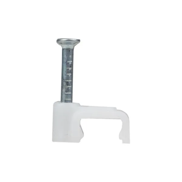 Скоба крепежная квадратная (плоская) (4мм.) (50шт.) EKF - Фото 3