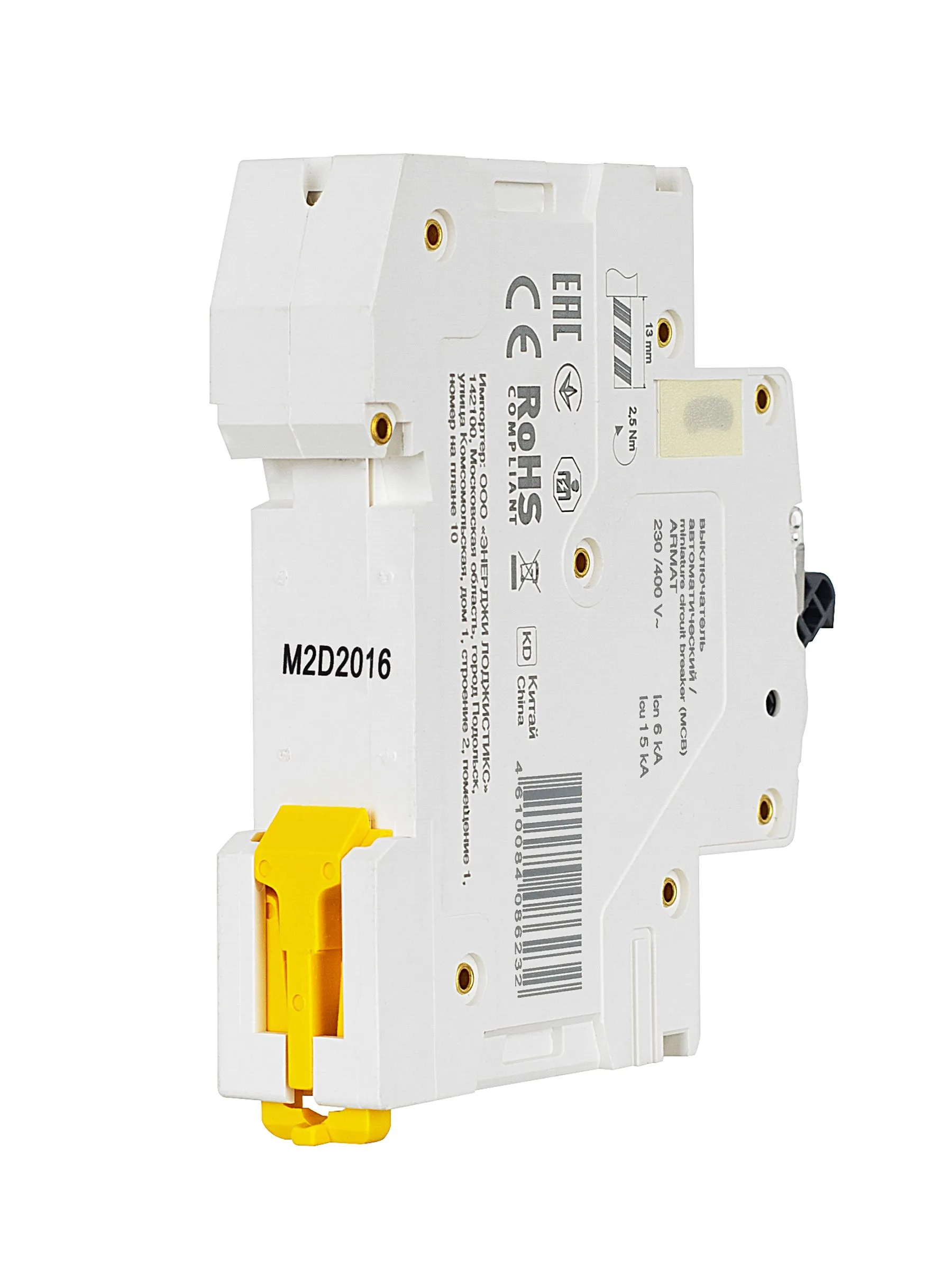 ARMAT Автоматический выключатель M06N 1P D 20А IEK - Фото 5