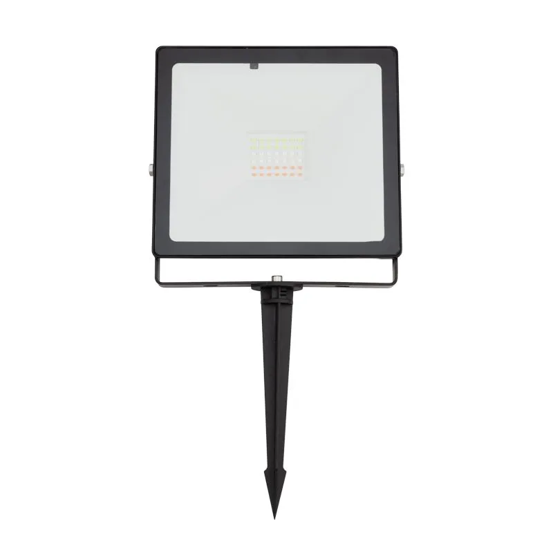 Прожектор светодиодный REXANT с пультом дистанционного управления 30 Вт, цвет свечения мультиколор (RGB) + опора на грунте 605-100 - Фото 3