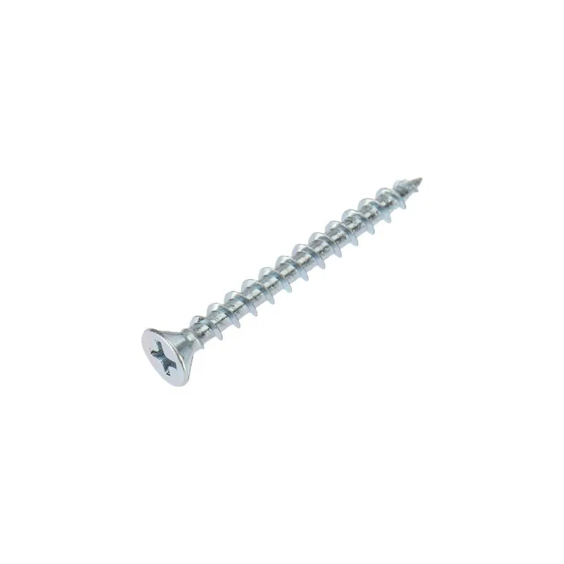 Саморез оконный KRANZ острый, 4.1х40, белый цинк, короб (500 шт./уп.) KR-01-3721-005