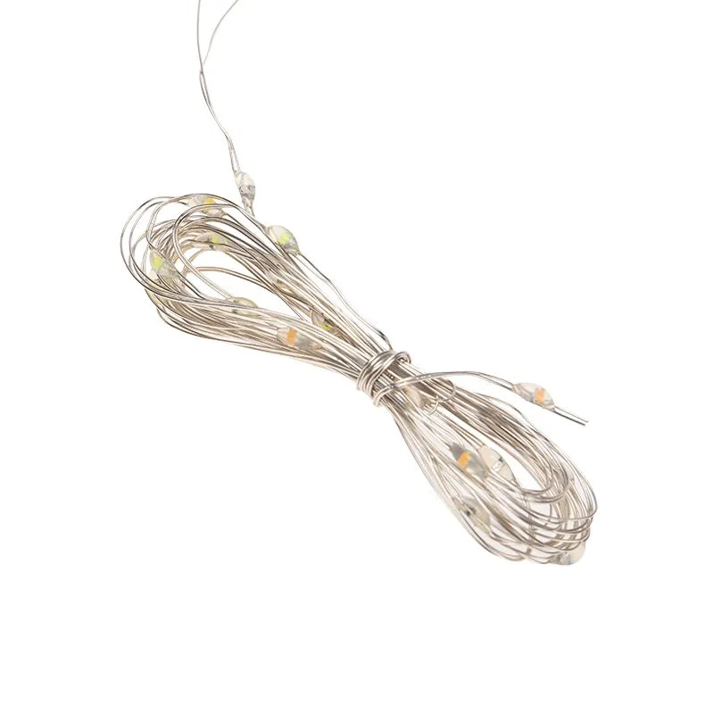 Гирлянда Светодиодный дождь из росы 3х2м, теплый белый, USB + пульт управления, с крючками для крепления NEON-NIGHT - Фото 2