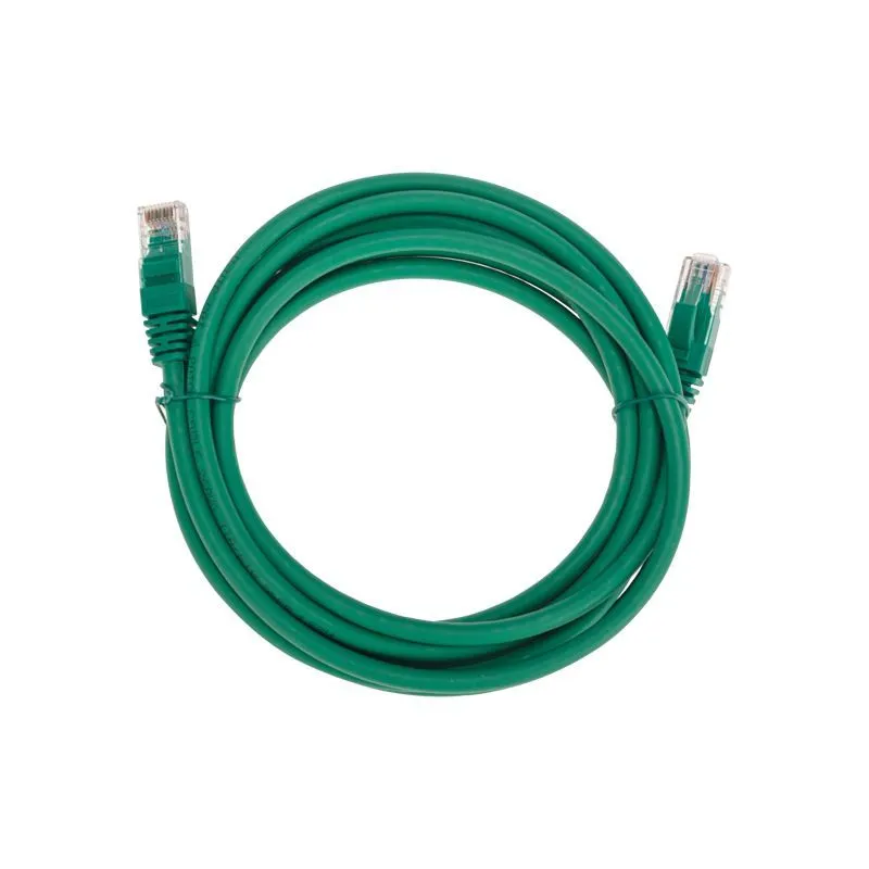 Патч-корд U/UTP, CAT 6, RJ45-RJ45, 26AWG, LSZH, зеленый, 3м REXANT 02-0296-3