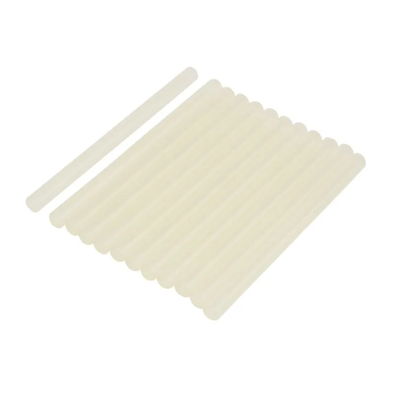 Стержни клеевые Ø7мм, 100мм, прозрачные светящиеся (12 шт/уп), блистер REXANT 09-1060