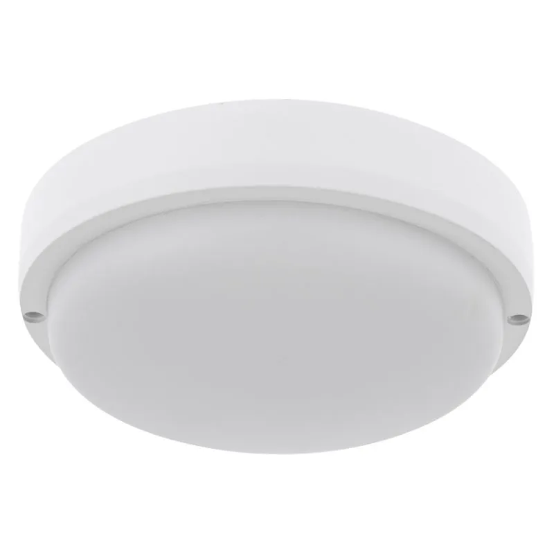 Светильник ЖКХ LED пылевлагозащищенный круг IP65 12Вт 1000Лм 6500K с микроволновым датчиком движения, дежурный свет REXANT - Фото 2