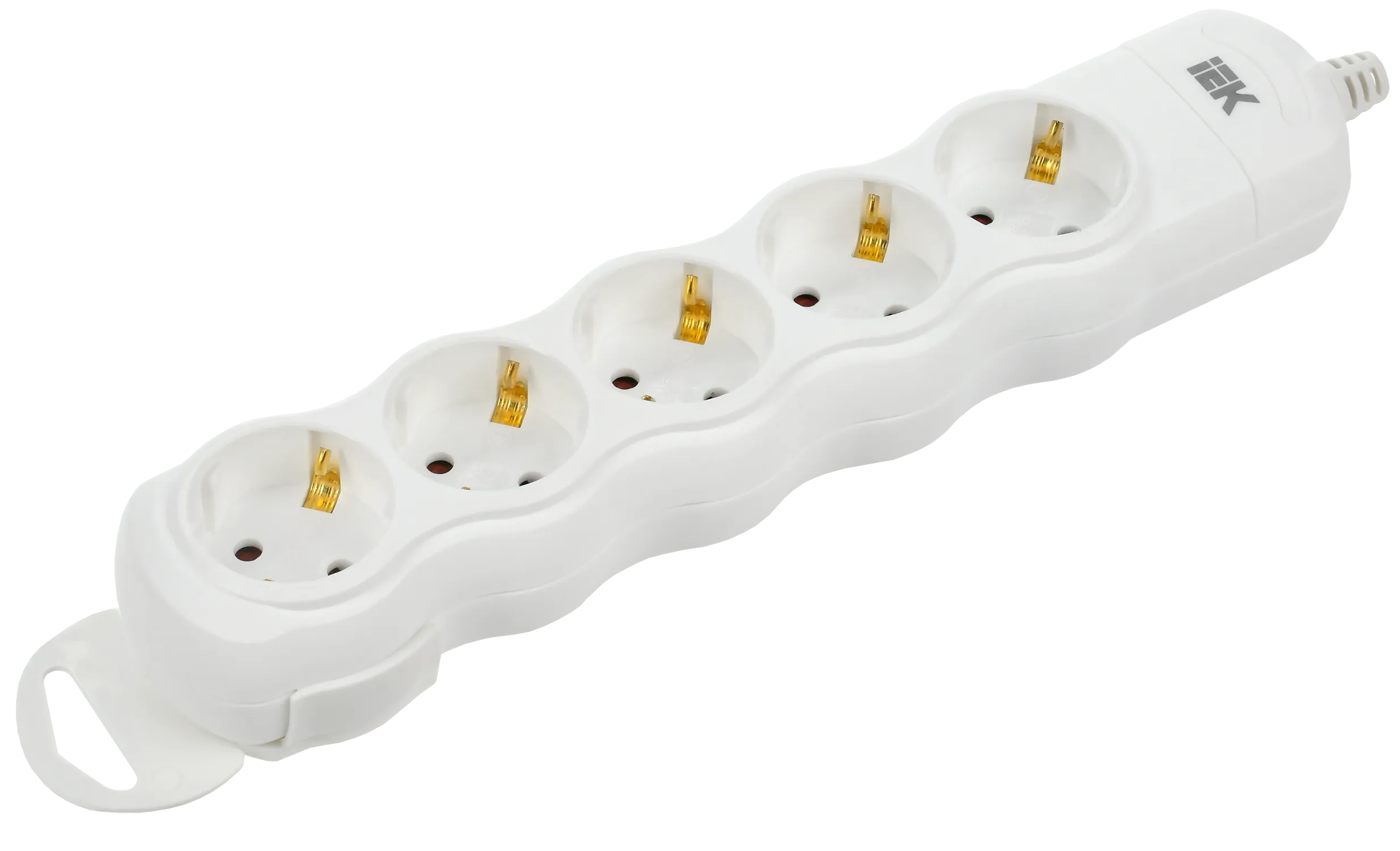 Розетка переносная разборная РПр05 5 мест IEK