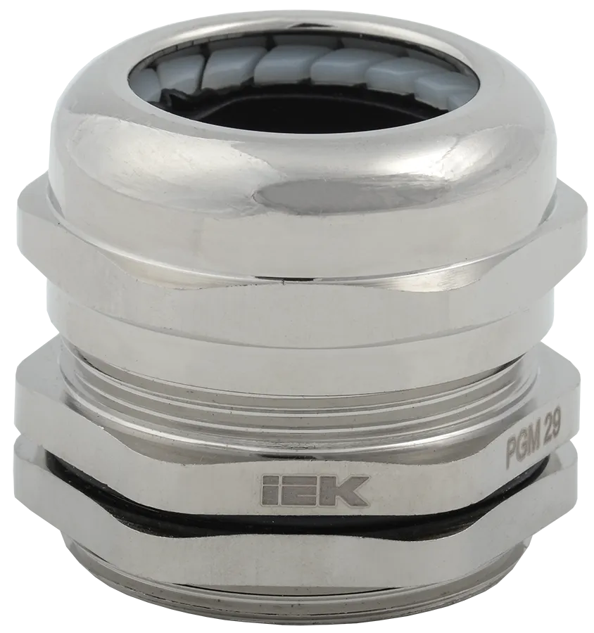 Сальник PGM 42 металлический диаметр проводника 32-38мм IP68 IEK