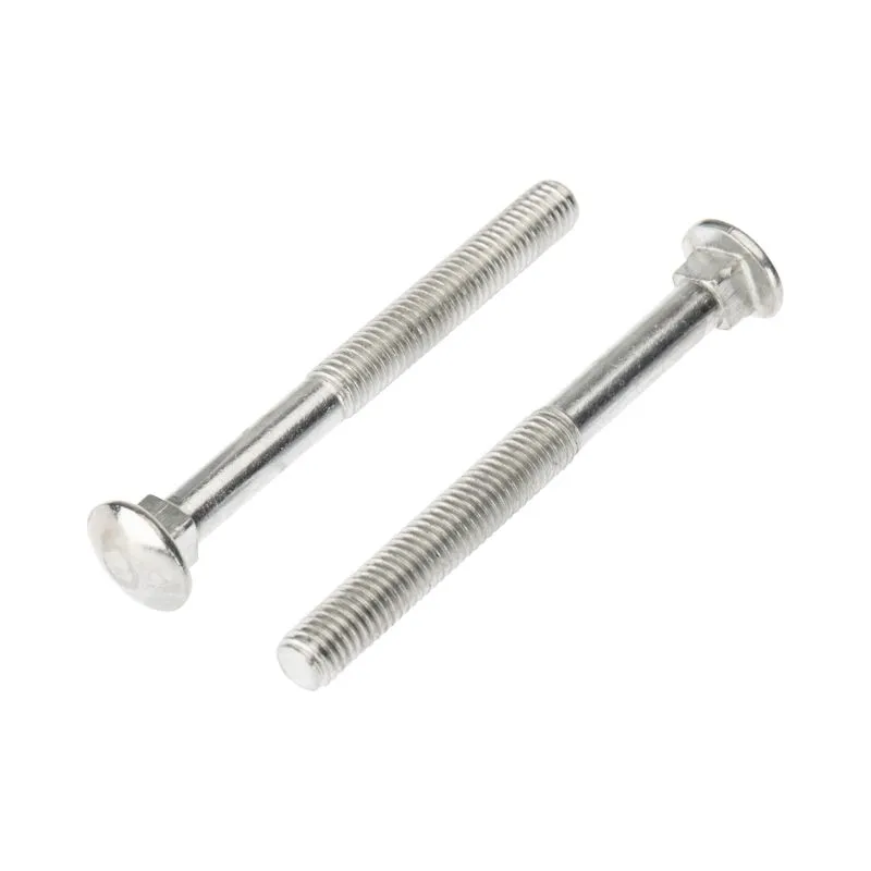 Болт мебельный KRANZ DIN 603, 8х80,  пакет (2шт.) 1301-0880-4