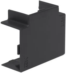 ELECOR Угол Т-образный КМТ 25х16 черный (4шт/компл) IEK EL-KK10D-T-025-016-K02