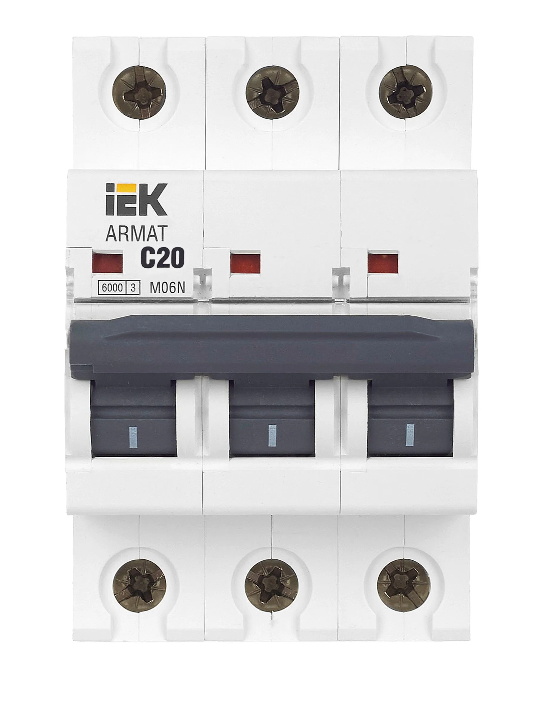 ARMAT Автоматический выключатель M06N 3P C 20А IEK - Фото 3