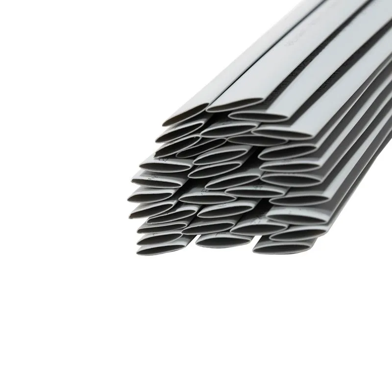 Трубка термоусаживаемая ТУТ нг 10,0/5,0мм, серая, упаковка 50 шт. по 1м REXANT - Фото 4