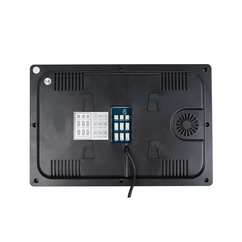 Цветной монитор  видеодомофона 10,1" формата AHD, с сенсорным экраном, детектором движения, функцией фото- и видеозаписи (модель AC-340) - Фото 5