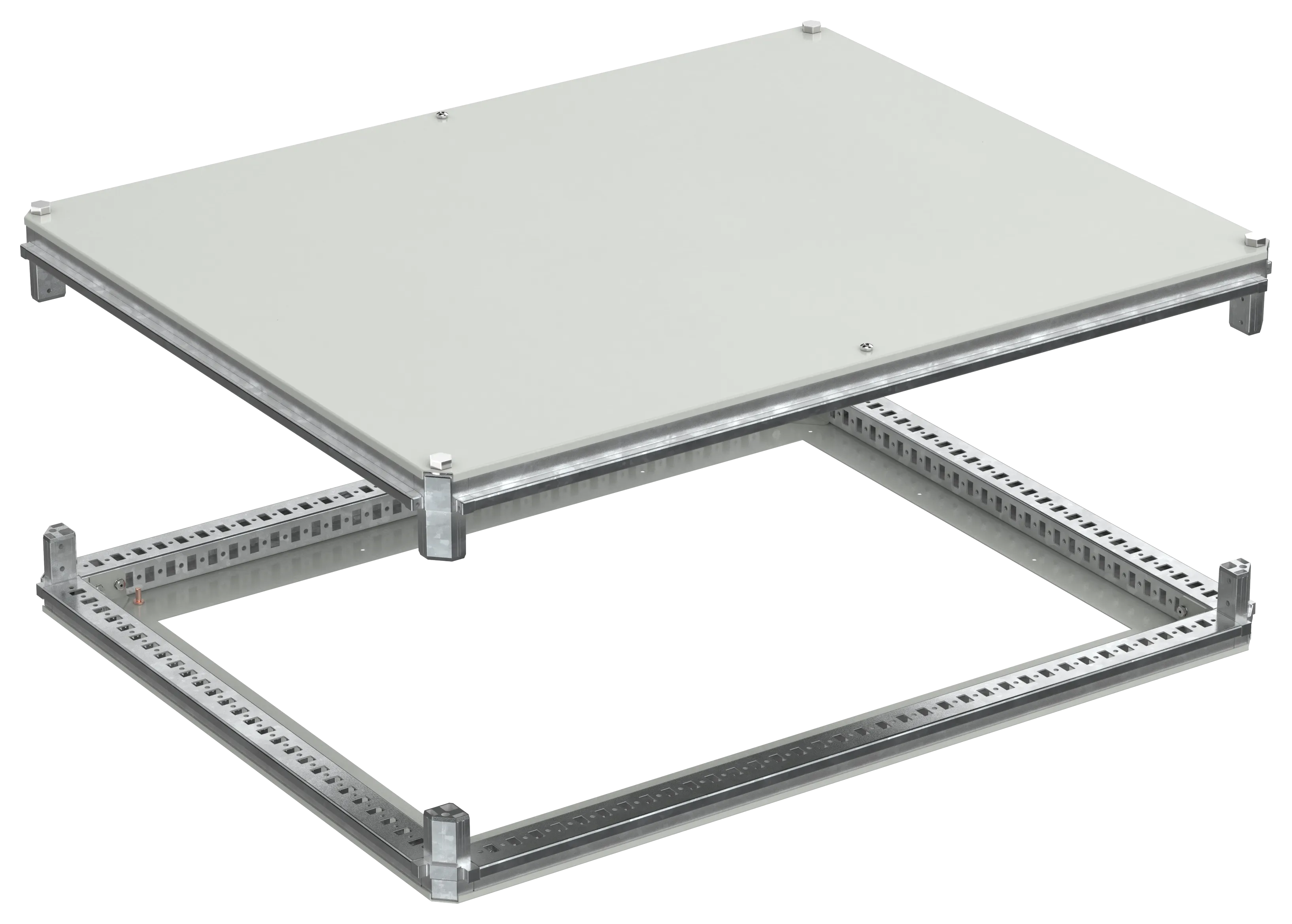 FORMAT Крыша и основание (под фланец) 800х1000мм IEK FO-00-KOF-080-100