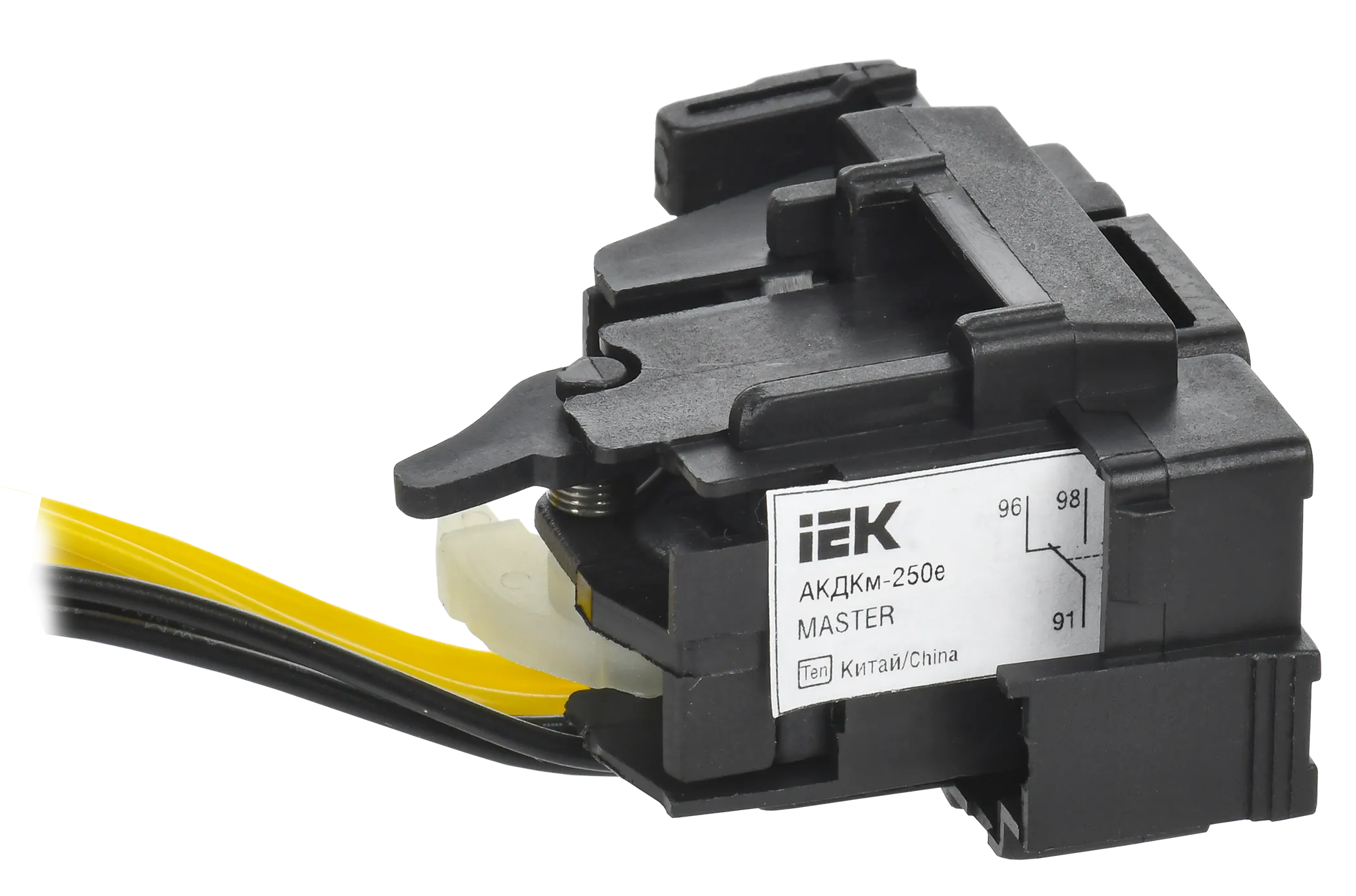 Контакт совмещенный АКДКм-250e (АКДКм-35) MASTER электронный расцепитель IEK
