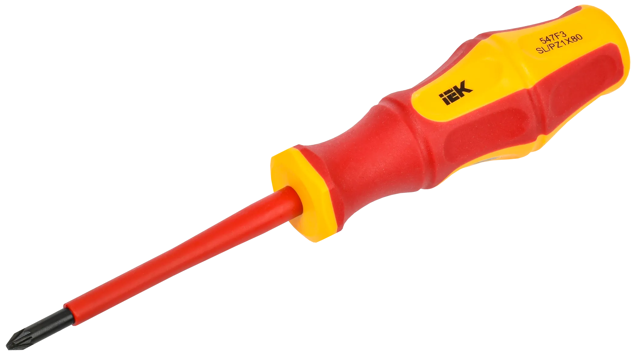 ARMA2L 3 Отвертка диэлектрическая PZ/SL1х80 К3 IEK A2L3-SC30-K3-ZS-10-080
