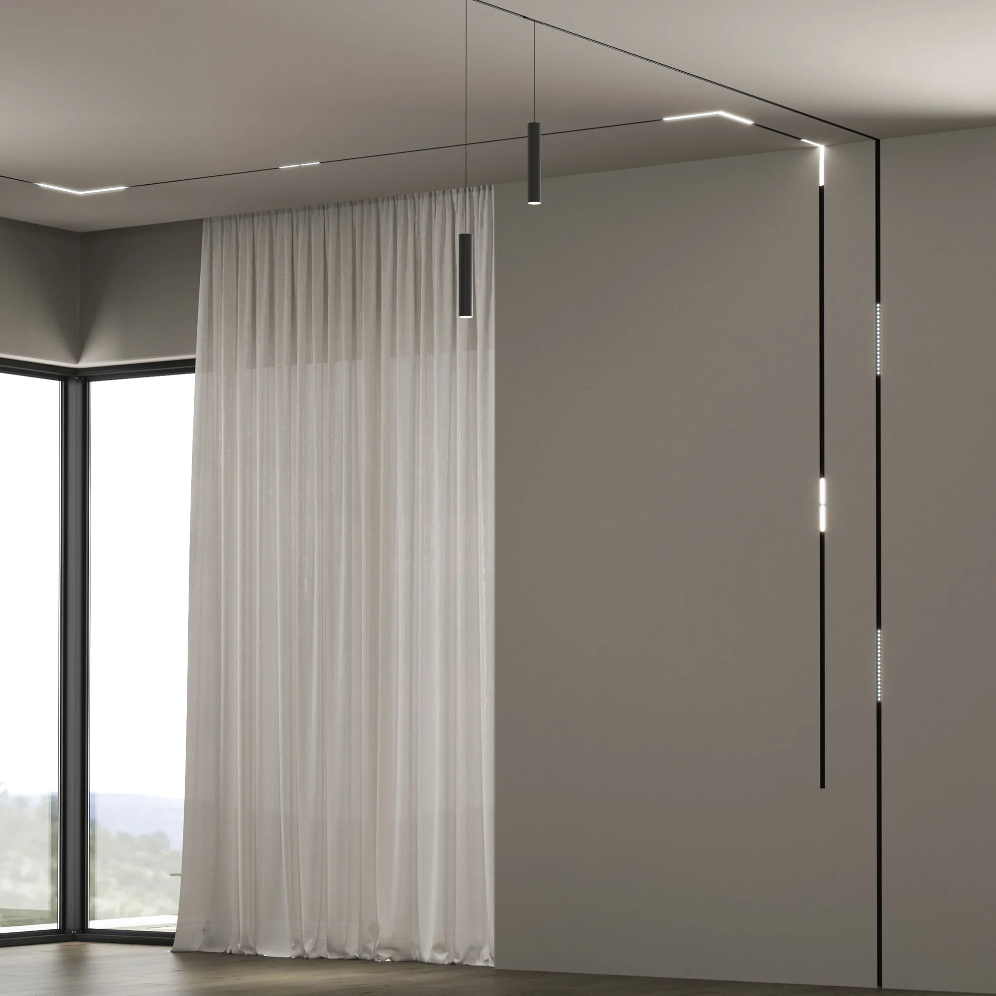 Светильник трековый Slim Magnetic L03 24W 4200K Link (белый) 85031/01 Elektrostandard - Фото 3