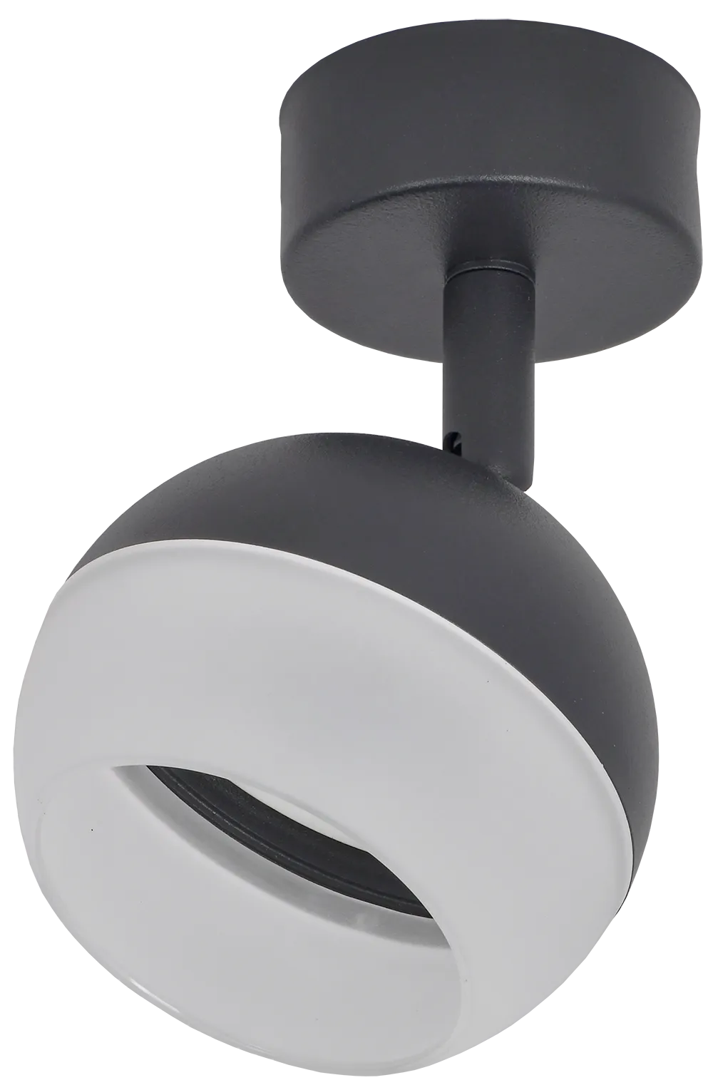 LIGHTING Светильник 4011 накладной настено-потолочный под лампу GX53 черный IEK LT-USB0-4011-GX53-1-K02