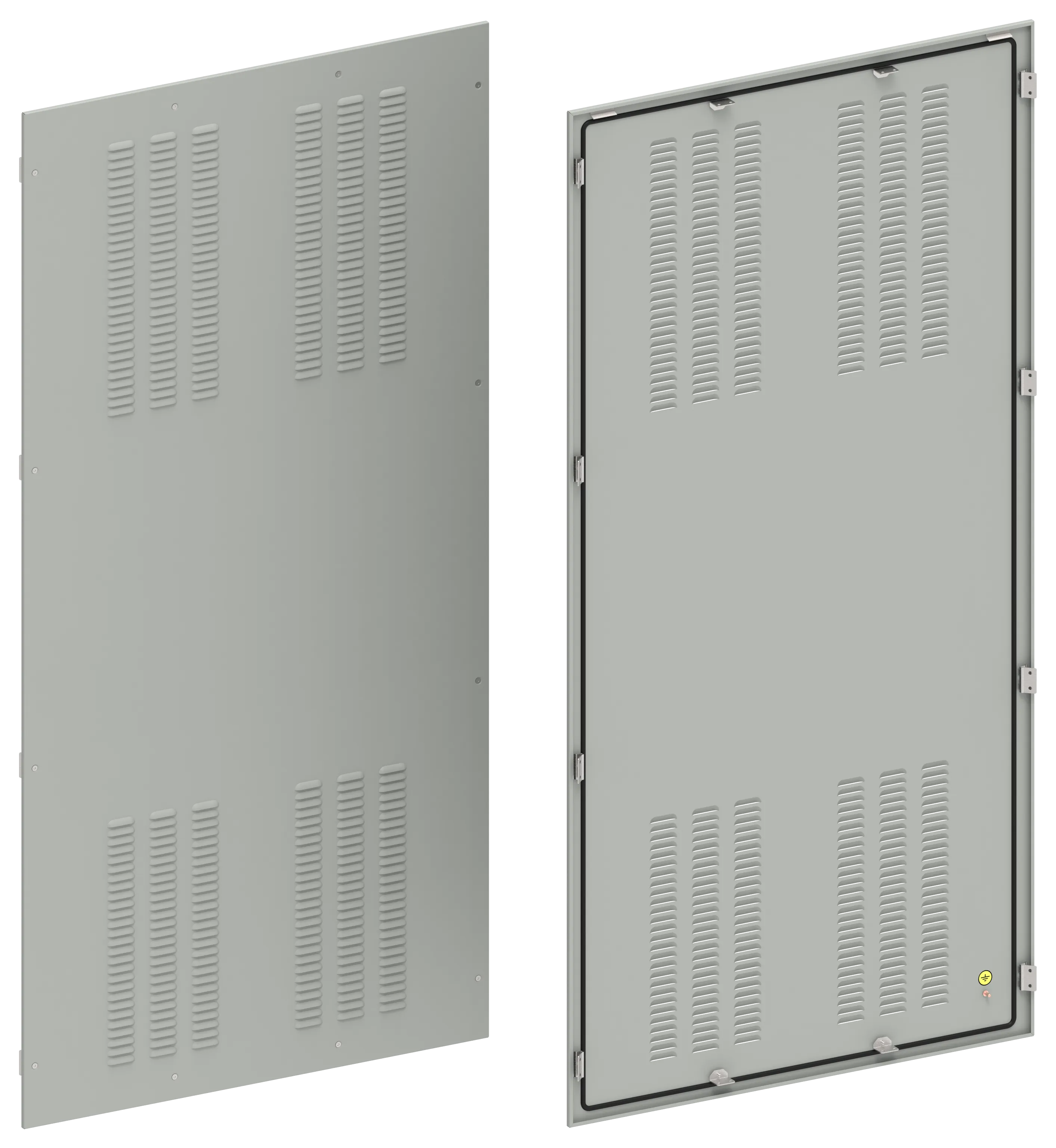 FORMAT Панель задняя вентилируемая 2000х1000мм IEK FO-00-PBV-200-100