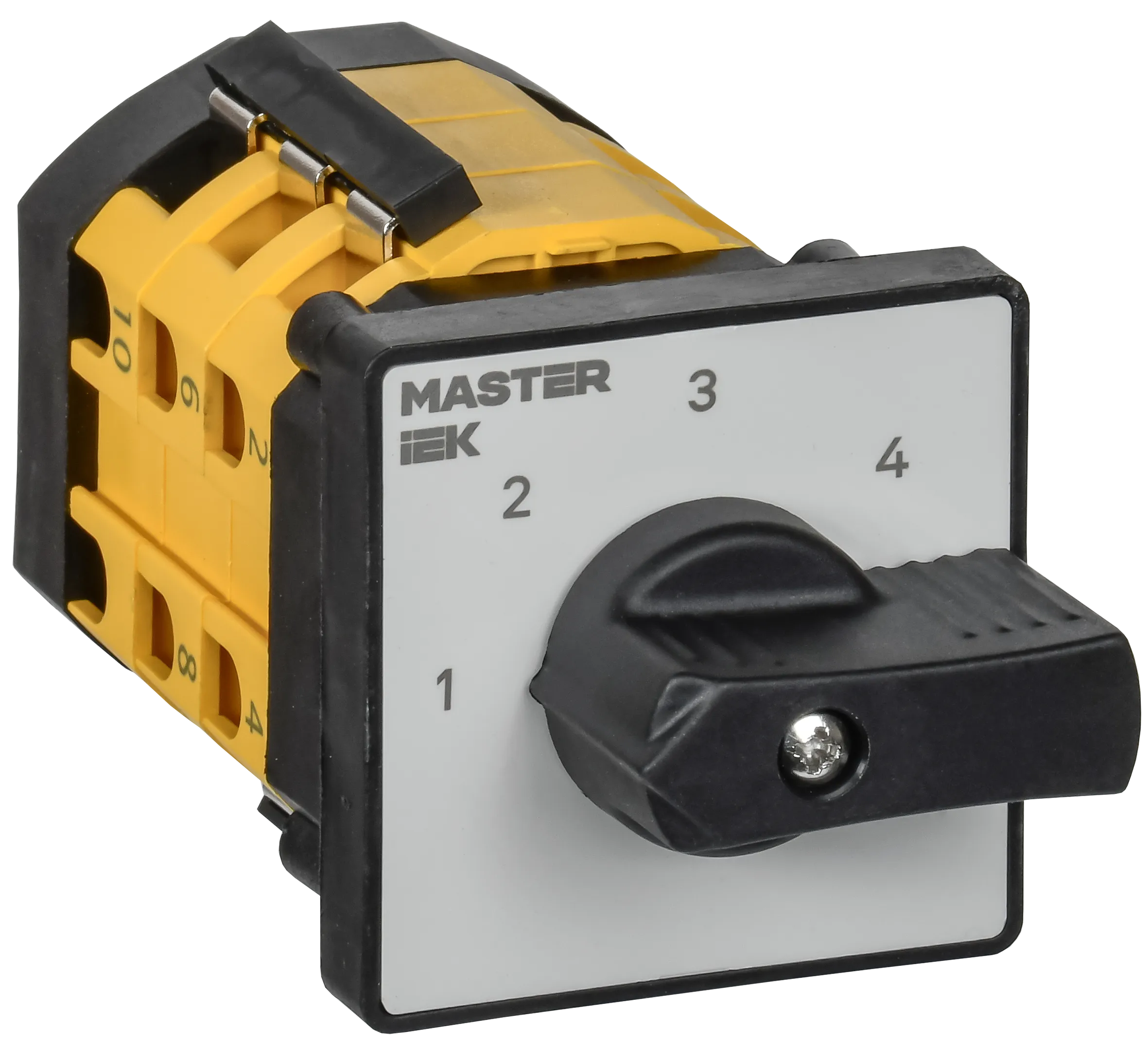 Переключатель кулачковый стандартная рукоятка 10А схема 84 IEK