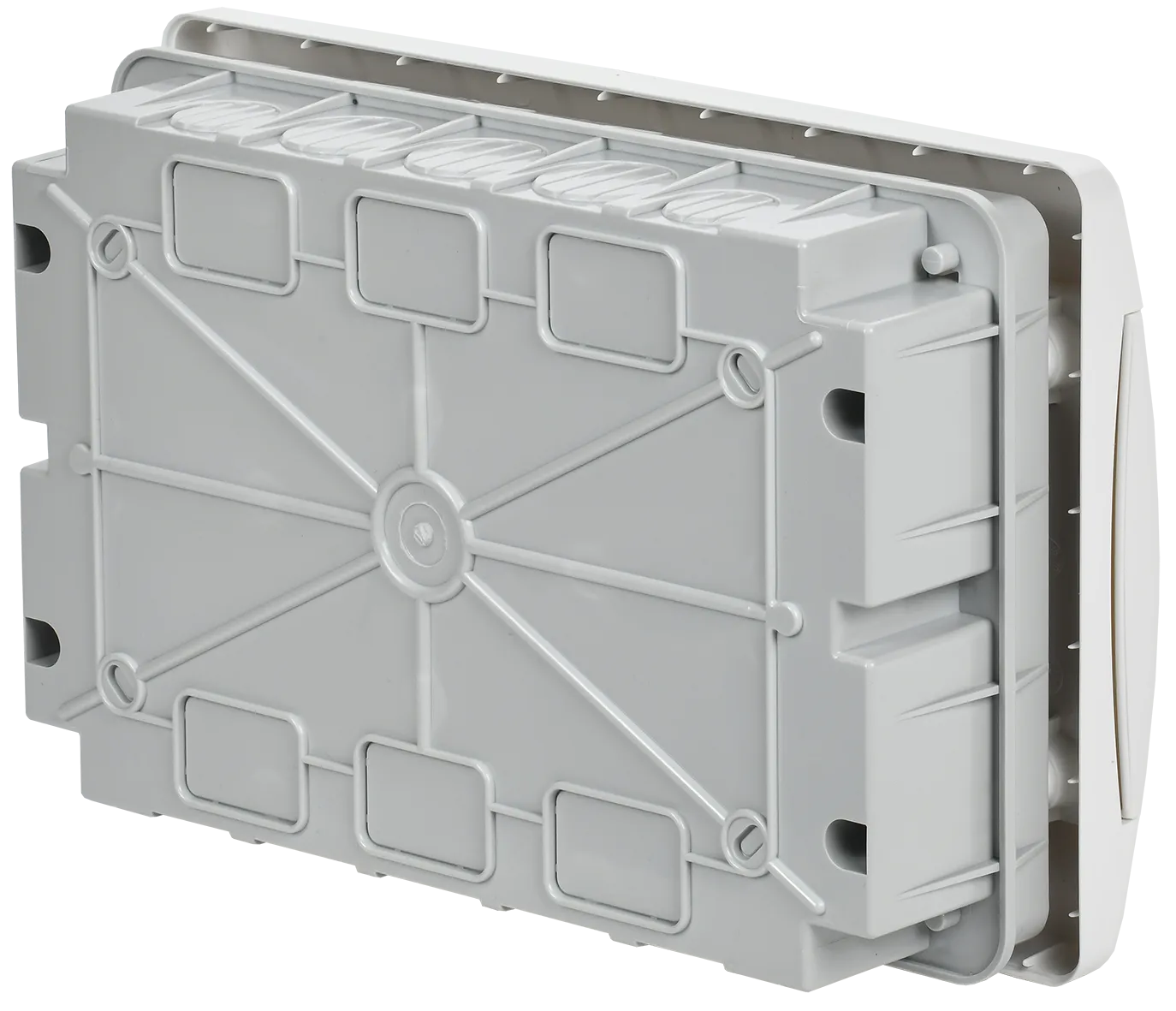 UNION Compact Корпус пластиковый ЩРВ-П-12 IP41 белая дверь IEK - Фото 3