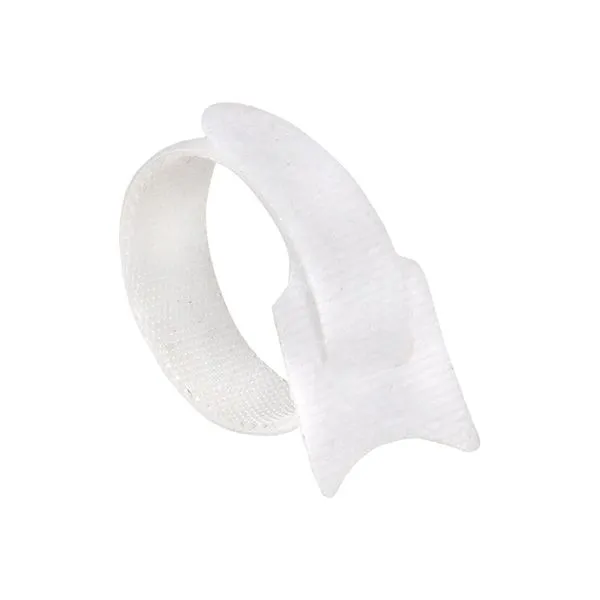 Хомут-липучка 12х135 мм белый (20 шт) EKF