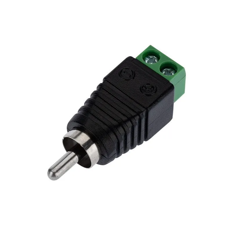 Разъем штекер RCA с клеммной колодкой REXANT 14-0413