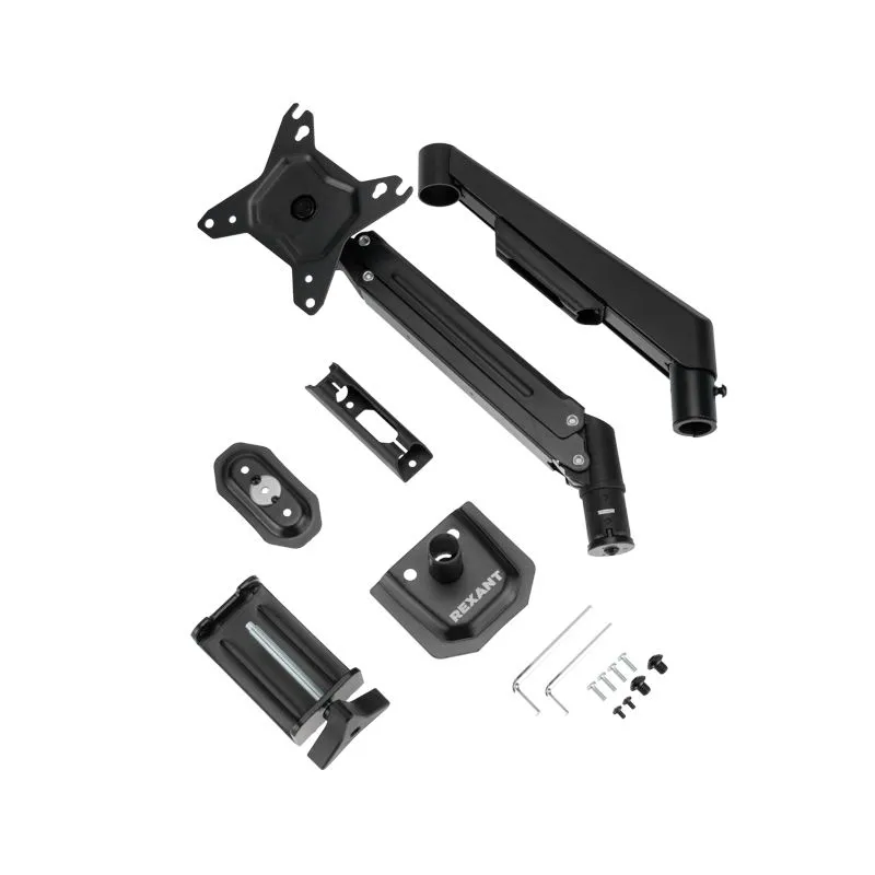 Кронштейн для монитора 13"-32", настольный с газлифтом, серия PROFI REXANT - Фото 4