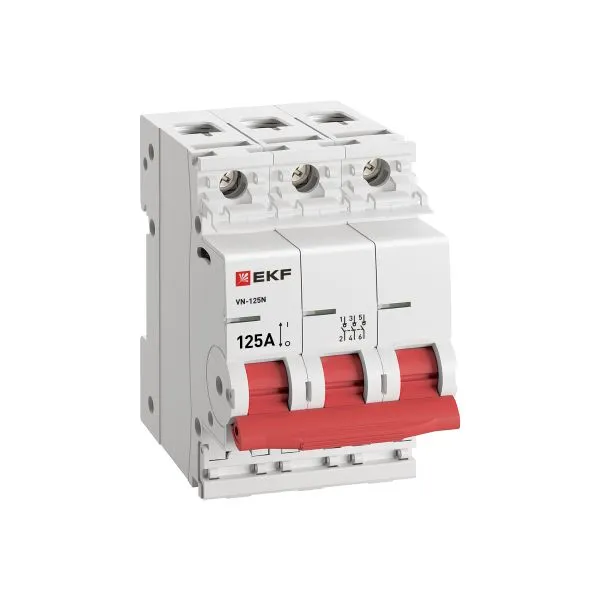 Выкл. нагрузки ВН-125N 3P 125А PROXIMA EKF - Фото 3