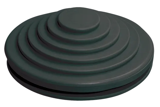 Сальник d=32мм (Dотв.бокса 37мм) черный IEK