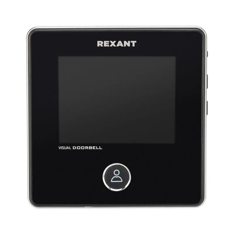 Видеоглазок дверной REXANT (DV-113) с цветным LCD-дисплеем 2.8" с функцией звонка и записи фото, встроенный аккумулятор - Фото 3